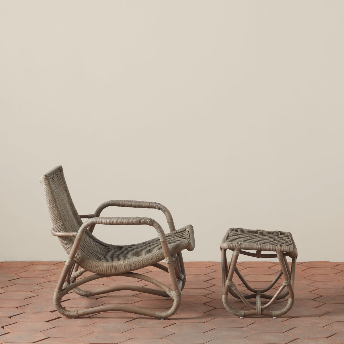 Bodega Wicker Lounge Chair - view 11