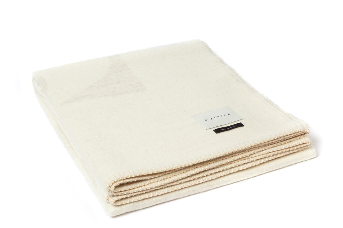 TIMEWARP REVERSIBLE THROW: ZERO DYE - CLOSED WEAVE