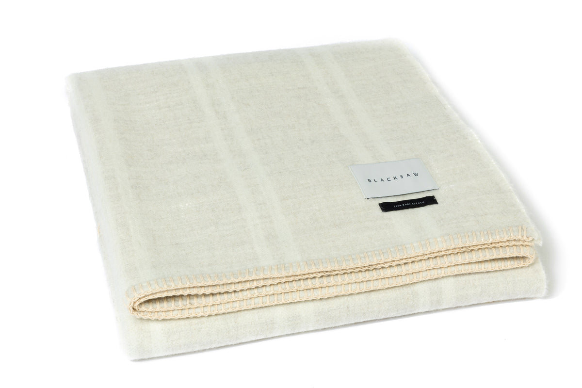 STRAITS REVERSIBLE THROW. ZERO DYE - CLOSED WEAVE