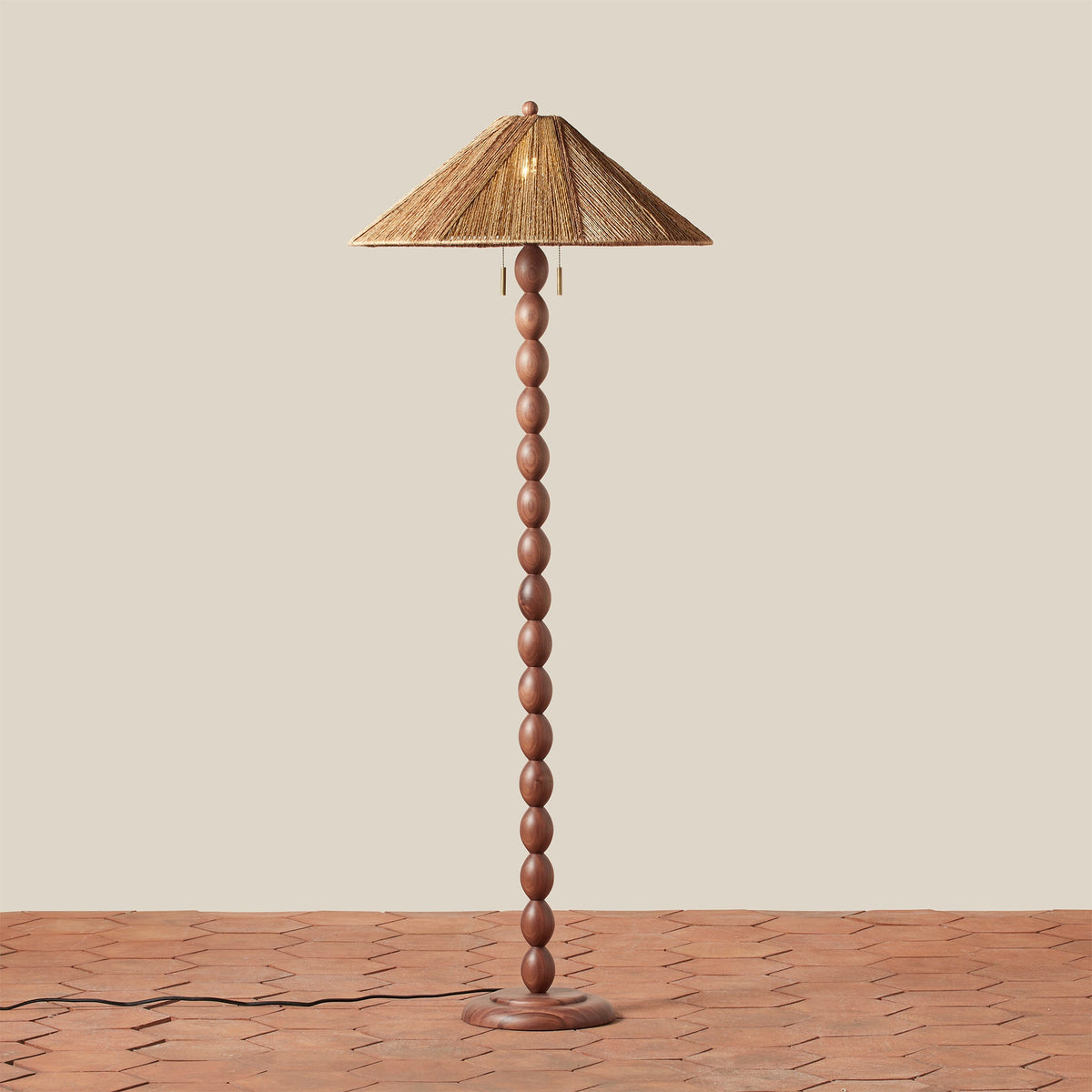Alhambra Floor Lamp - detail view showing craftsmanship