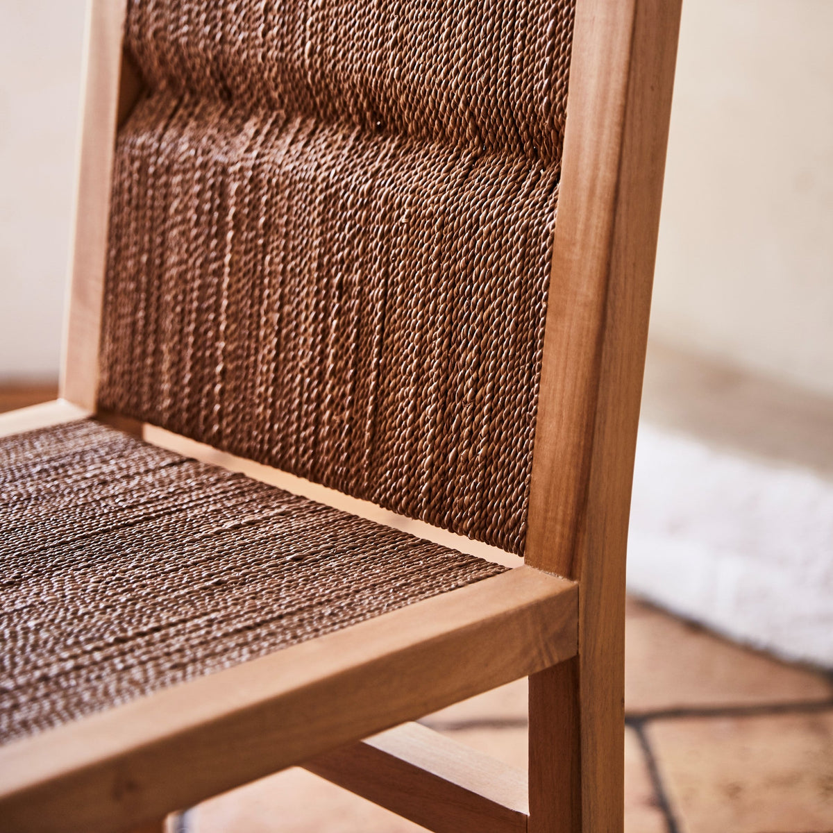 Textura Dining Chair - detail view showing craftsmanship