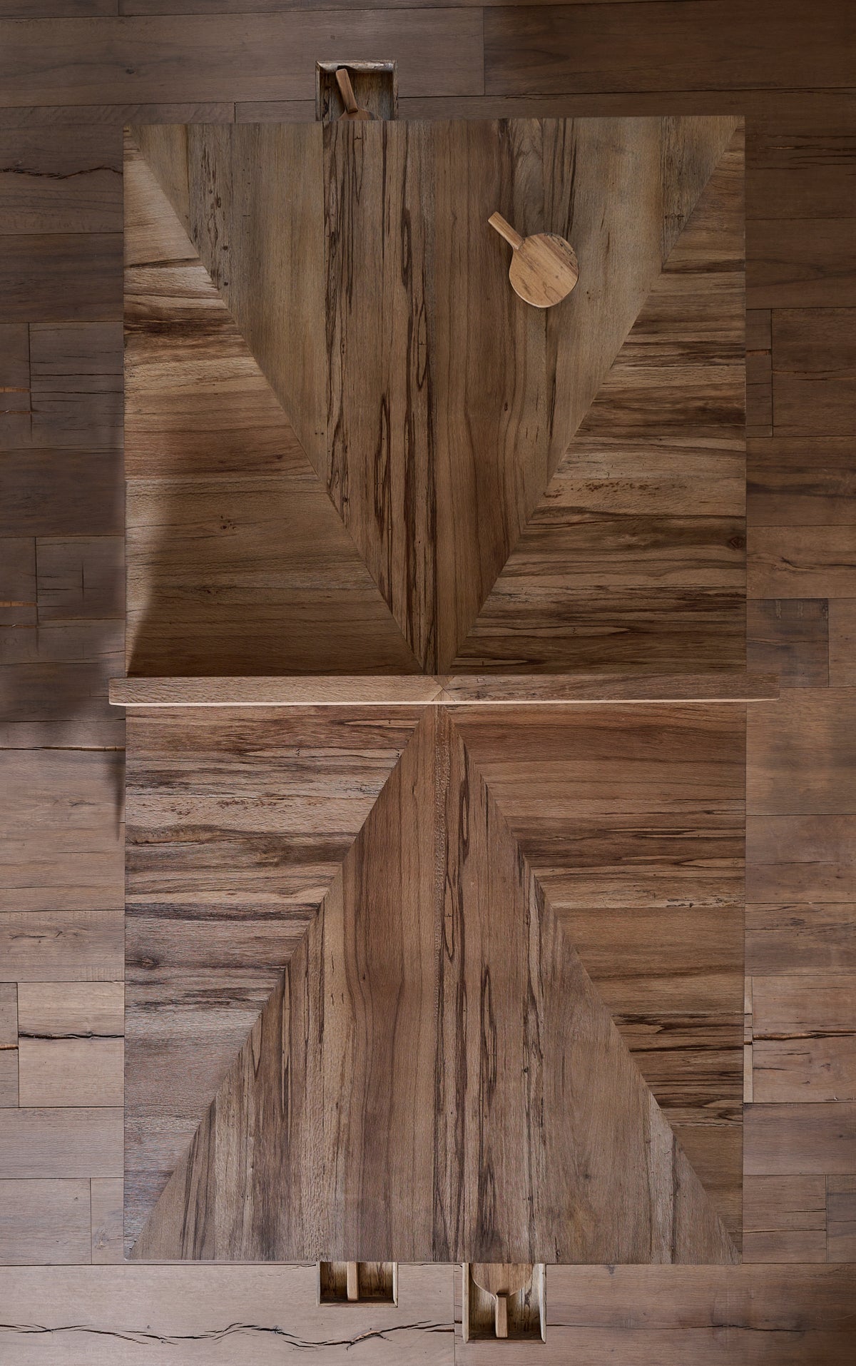 Quique Ping Pong Table - detail view showing craftsmanship