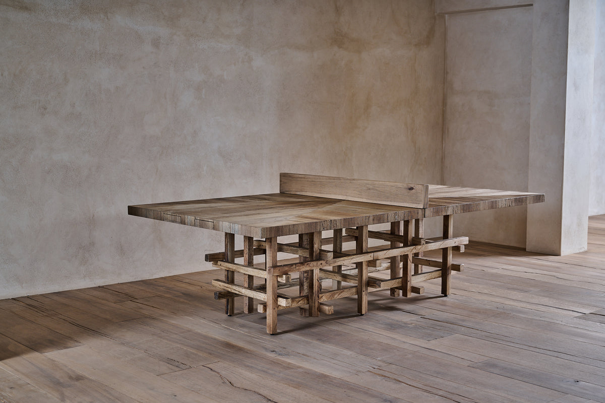 Quique Ping Pong Table - side view