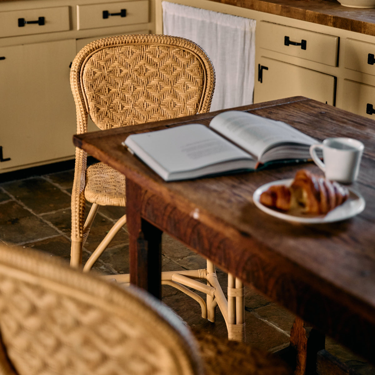 Portofino Counter Stool - detail view showing craftsmanship