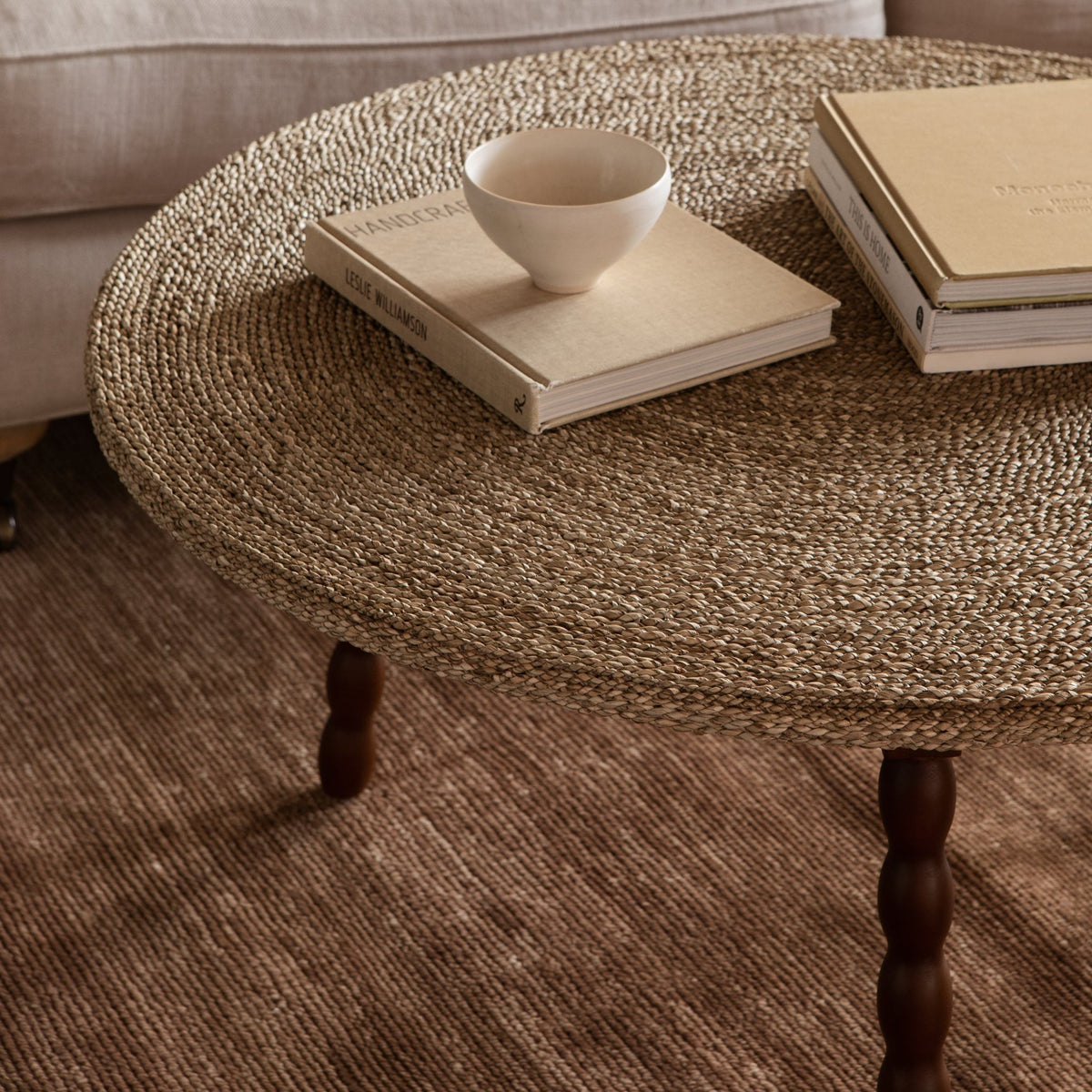 Somerset Coffee Table - detail view showing craftsmanship