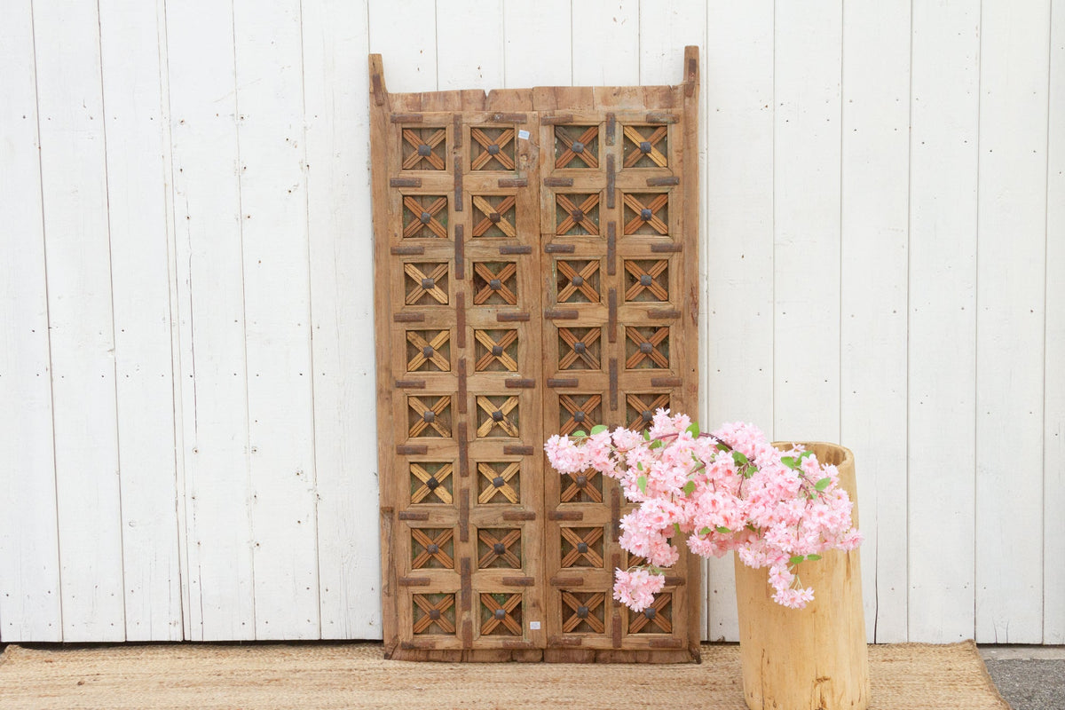Pair of Small Antique Rajasthani Doors
