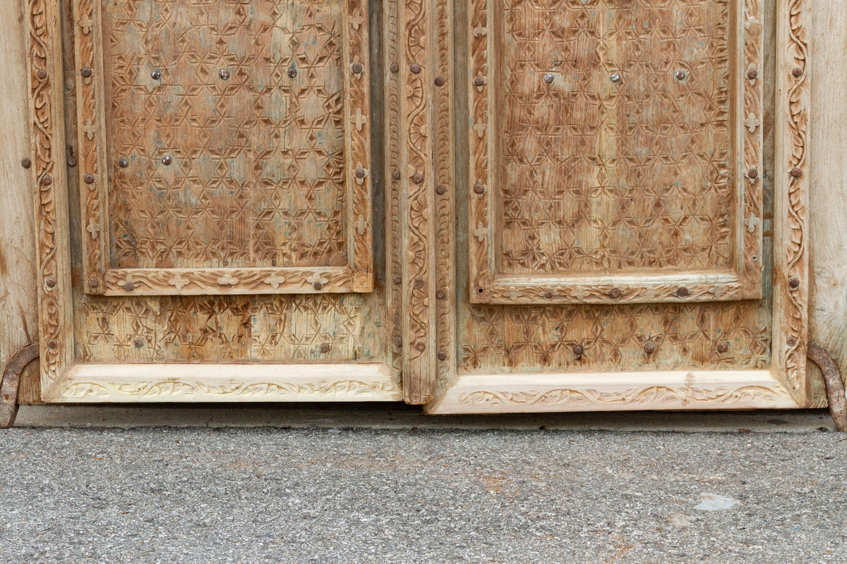 Pair of Antique Moorish Entry Doors