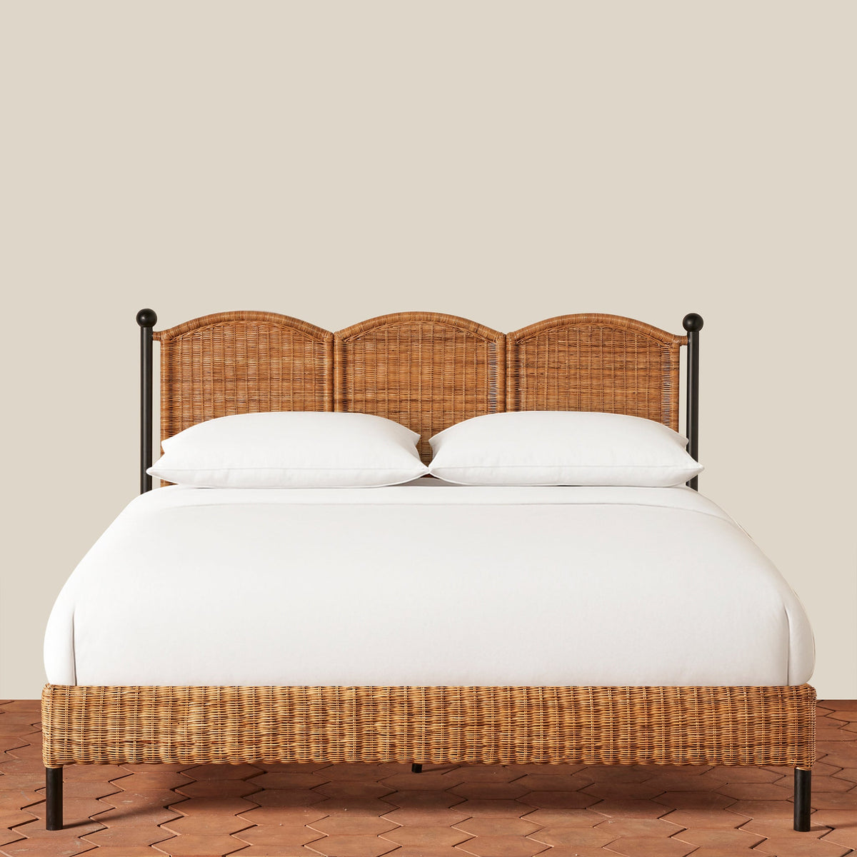 Lacoste King Bed - close-up