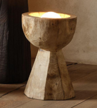 Kento Floor Lamp Small - Bleached - Cultheir