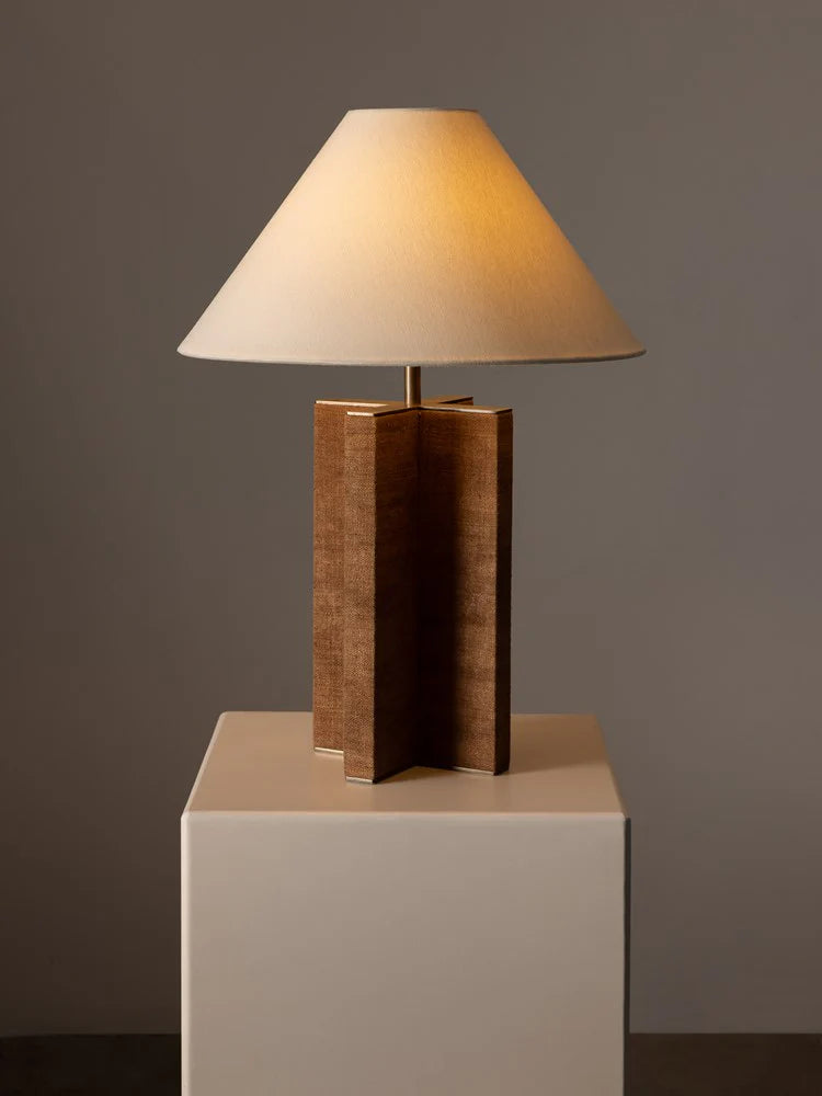 Marquis Lamp Pecan