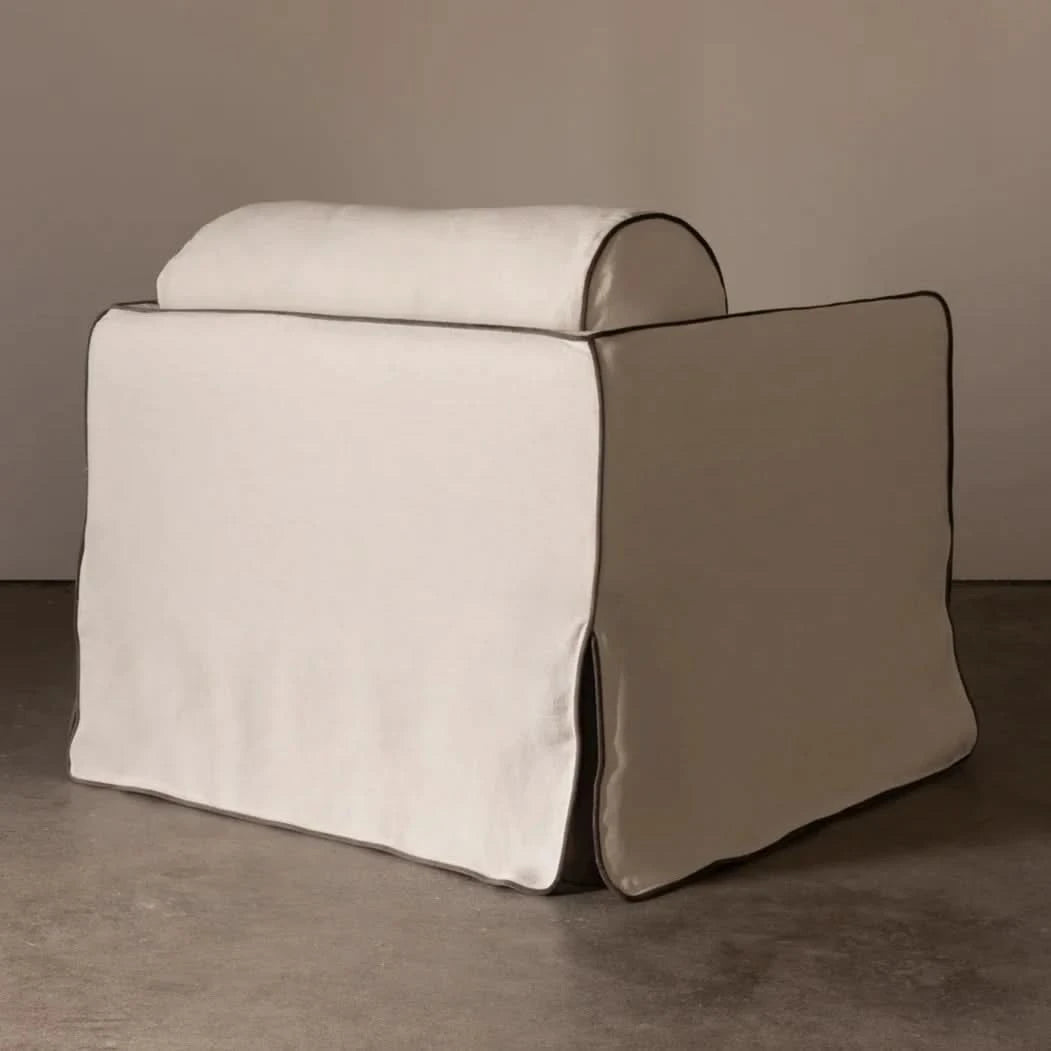 Cohen Armchair Ivory Contrast