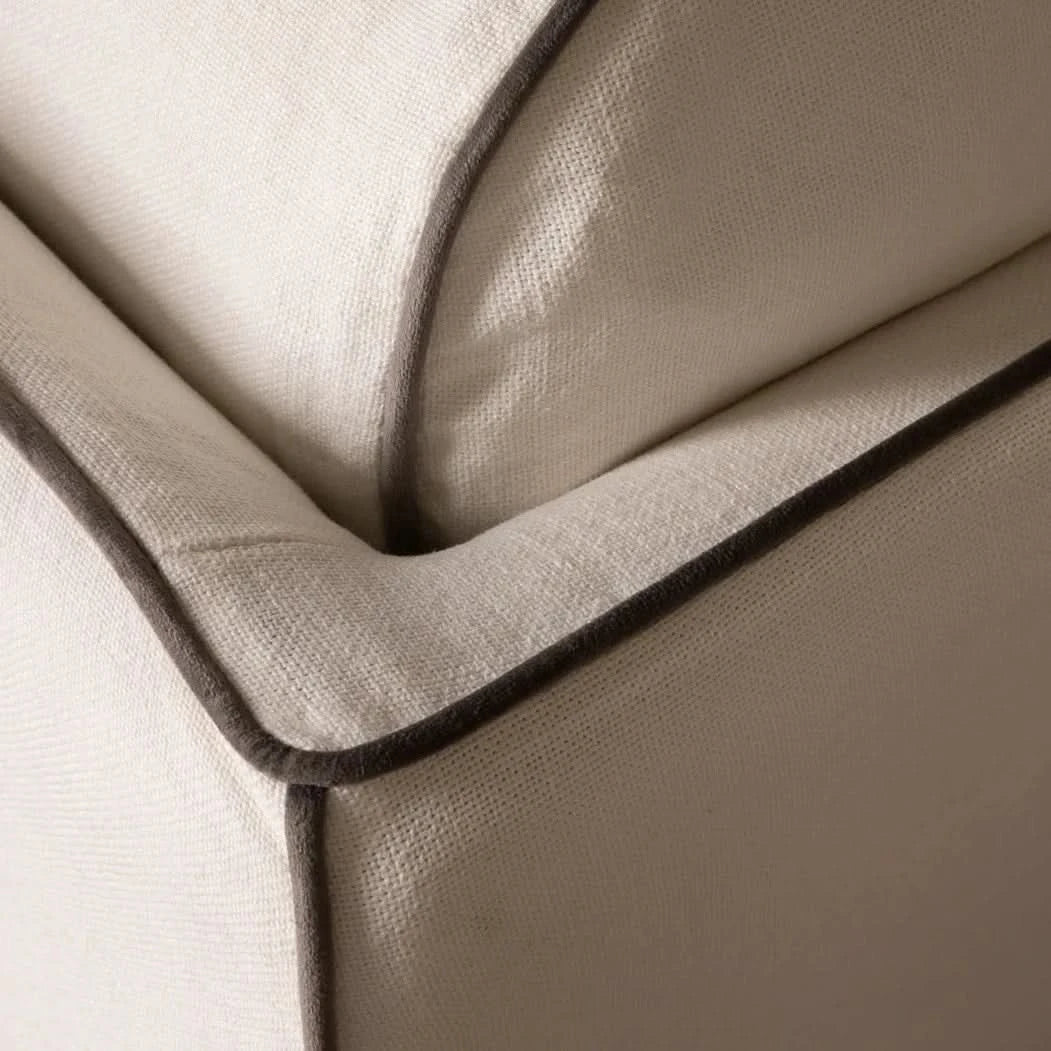 Cohen Armchair Ivory Contrast