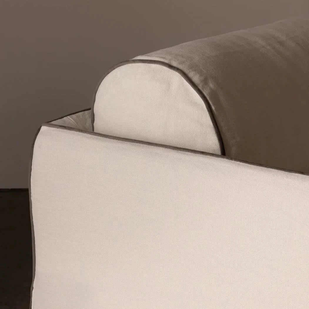 Cohen Armchair Ivory Contrast