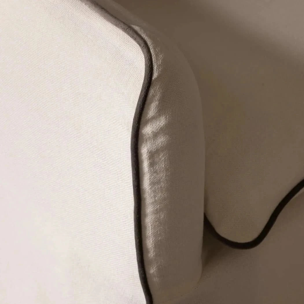 Cohen Armchair Ivory Contrast