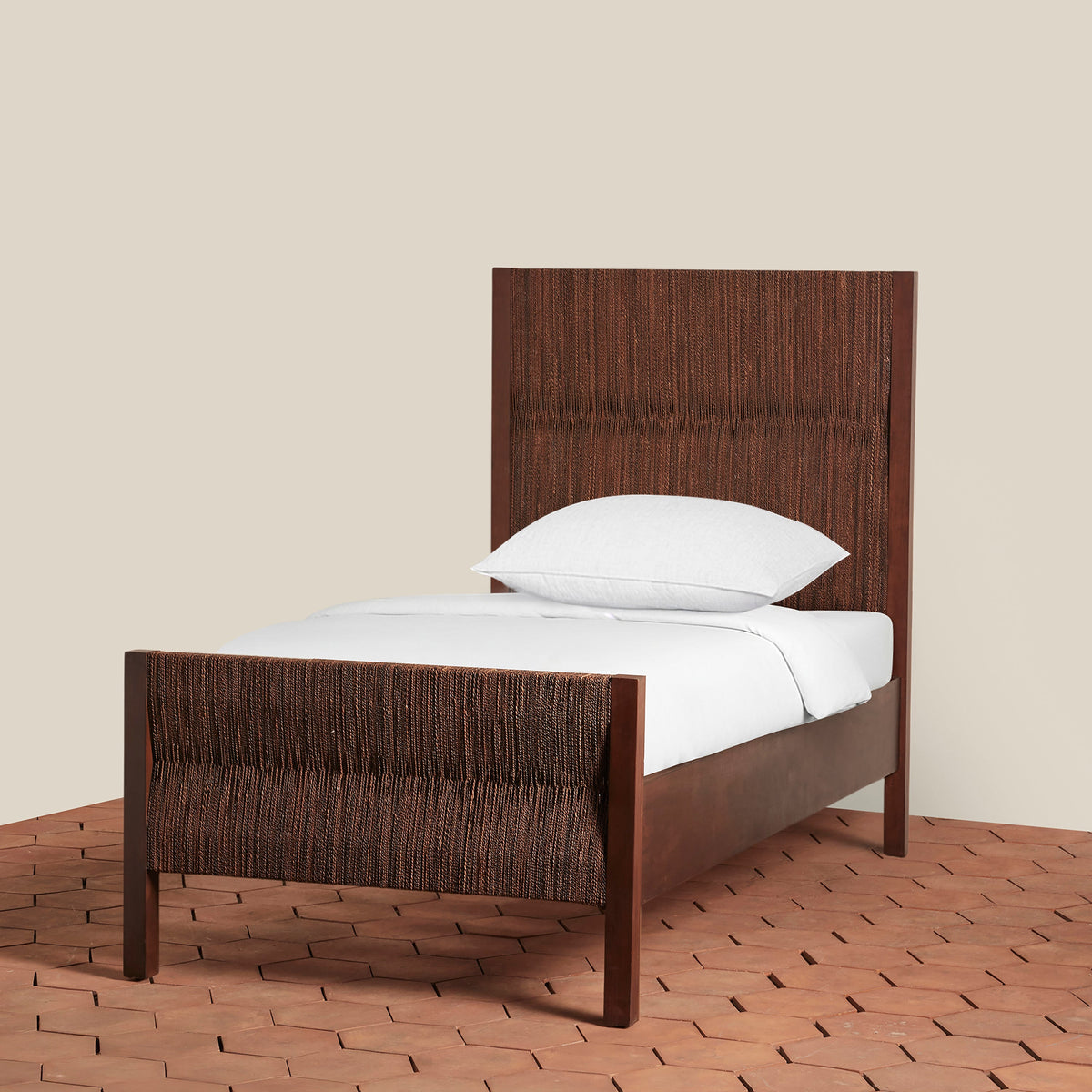 Textura Twin Bed - lifestyle in interior setting