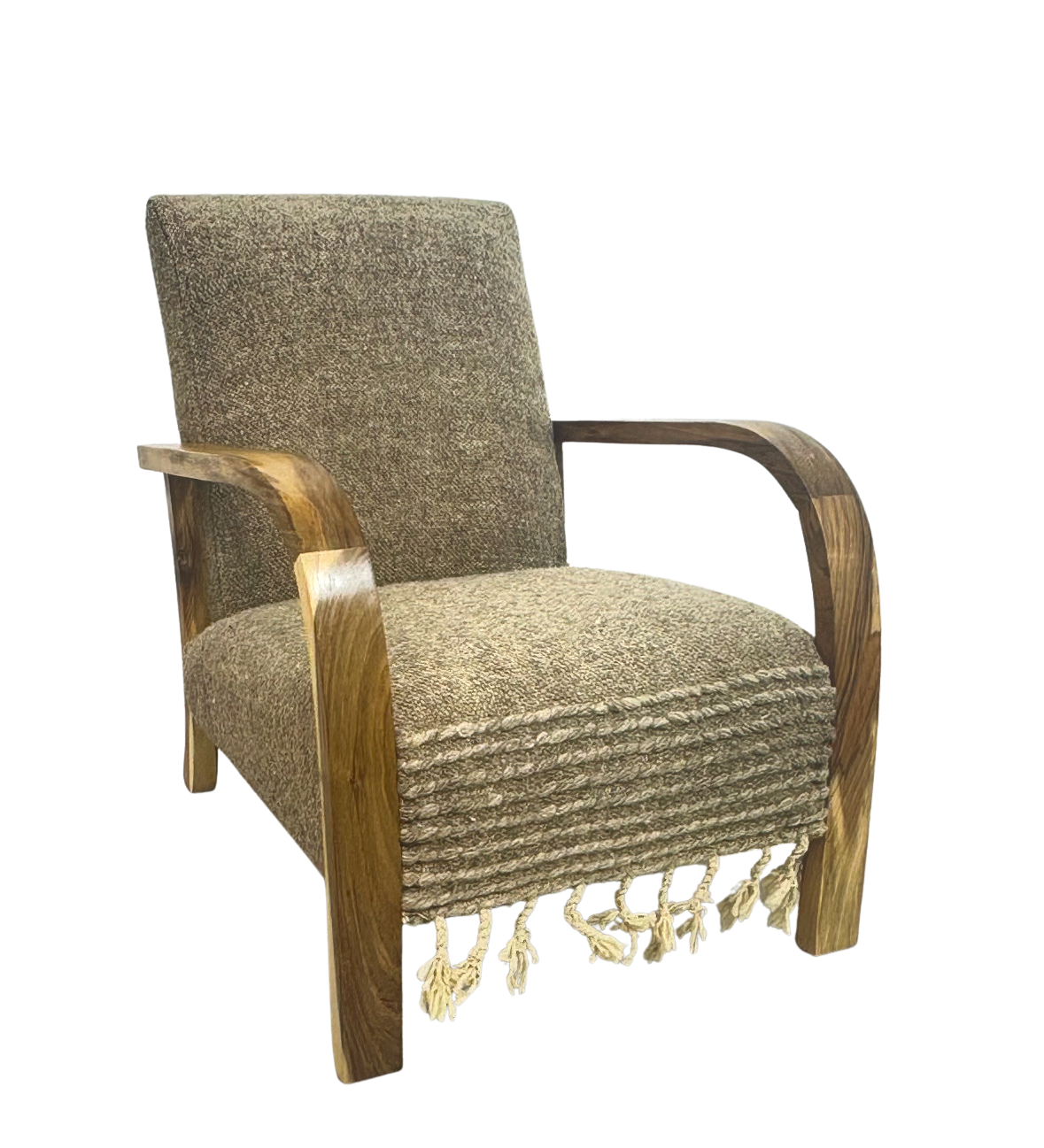 Vintage Tasseled Moroccan Chair
