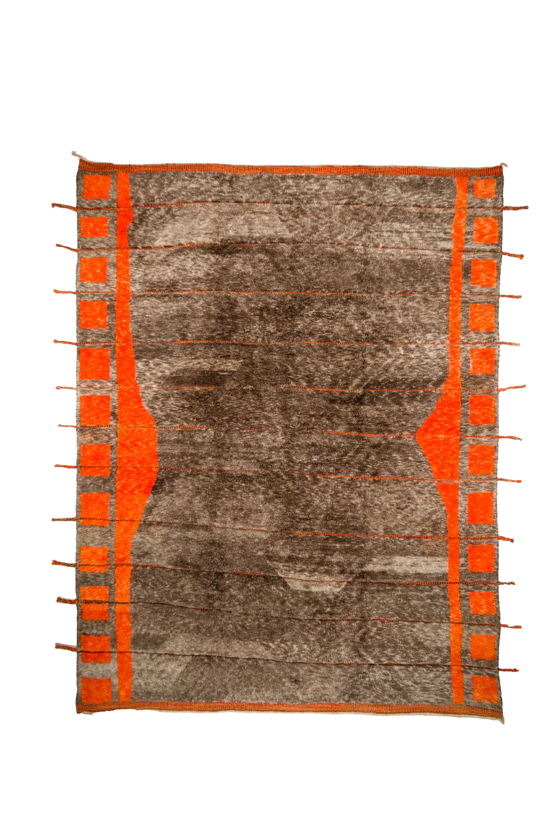 Wooden Paths - handcrafted wood rug - Cultheir