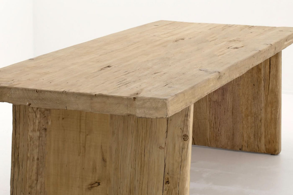Vintage Elm Dining Table