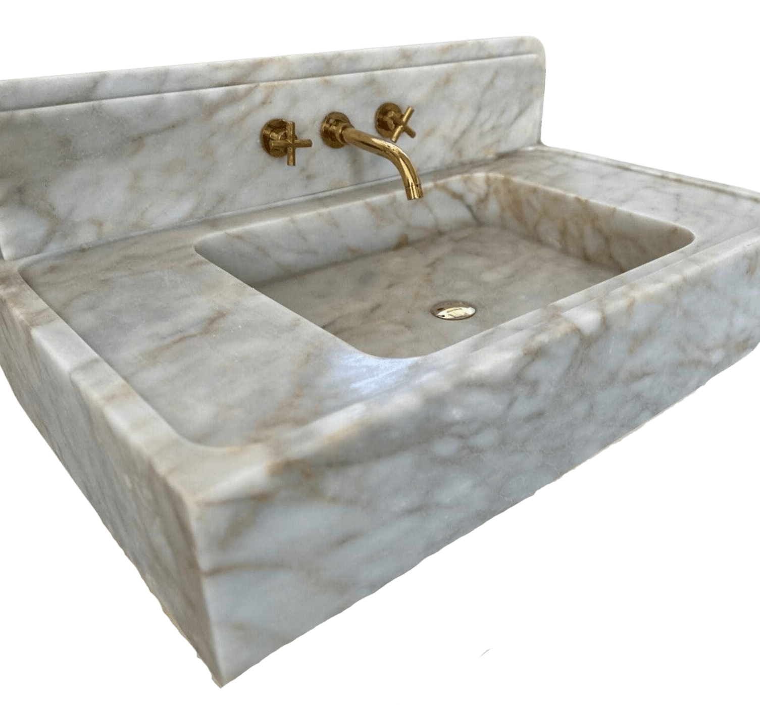 Calacatta Gold Marble Sink - Cultheir