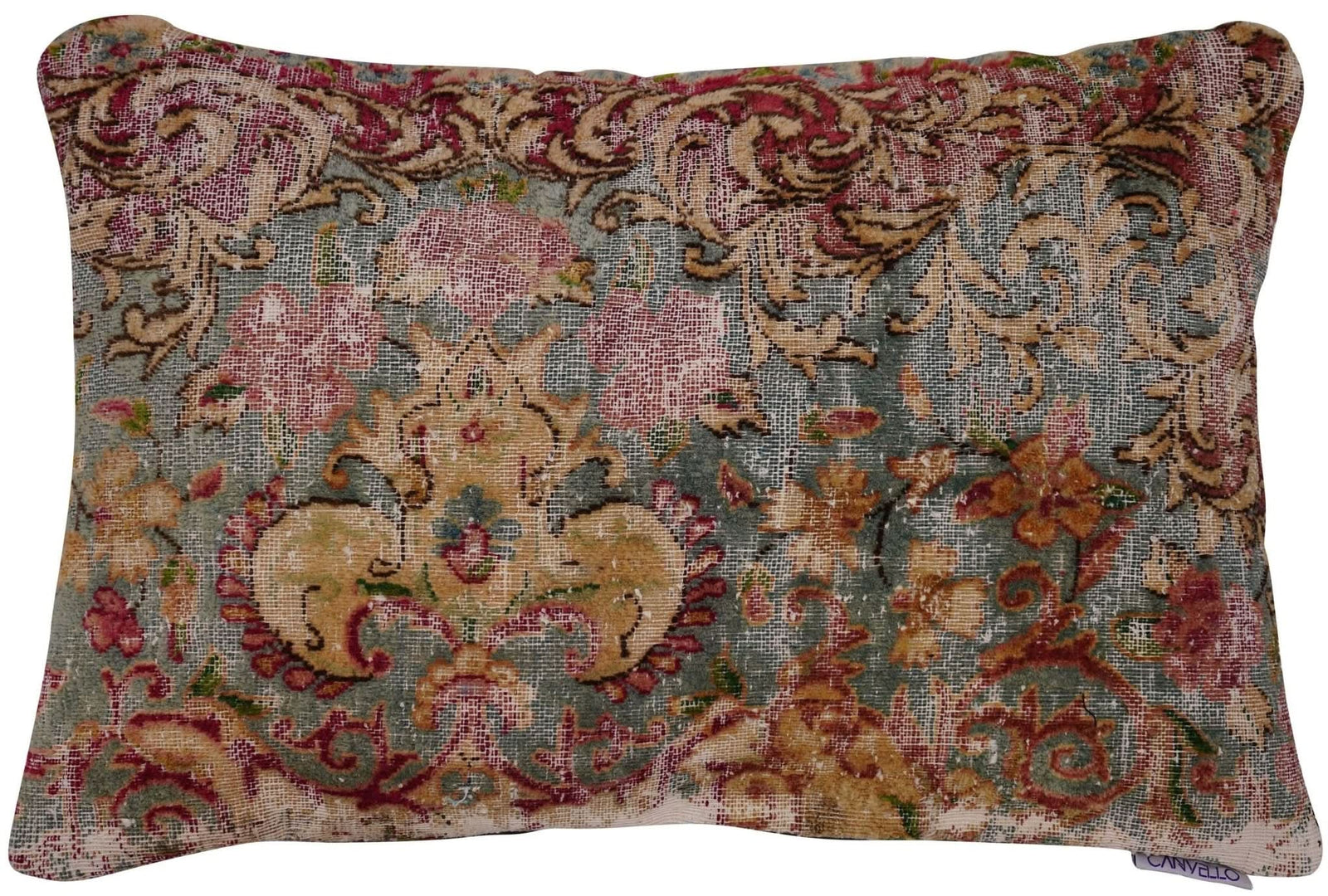Canvello Antique Rug Organic Wool Pillow - 16"x24" - Cultheir