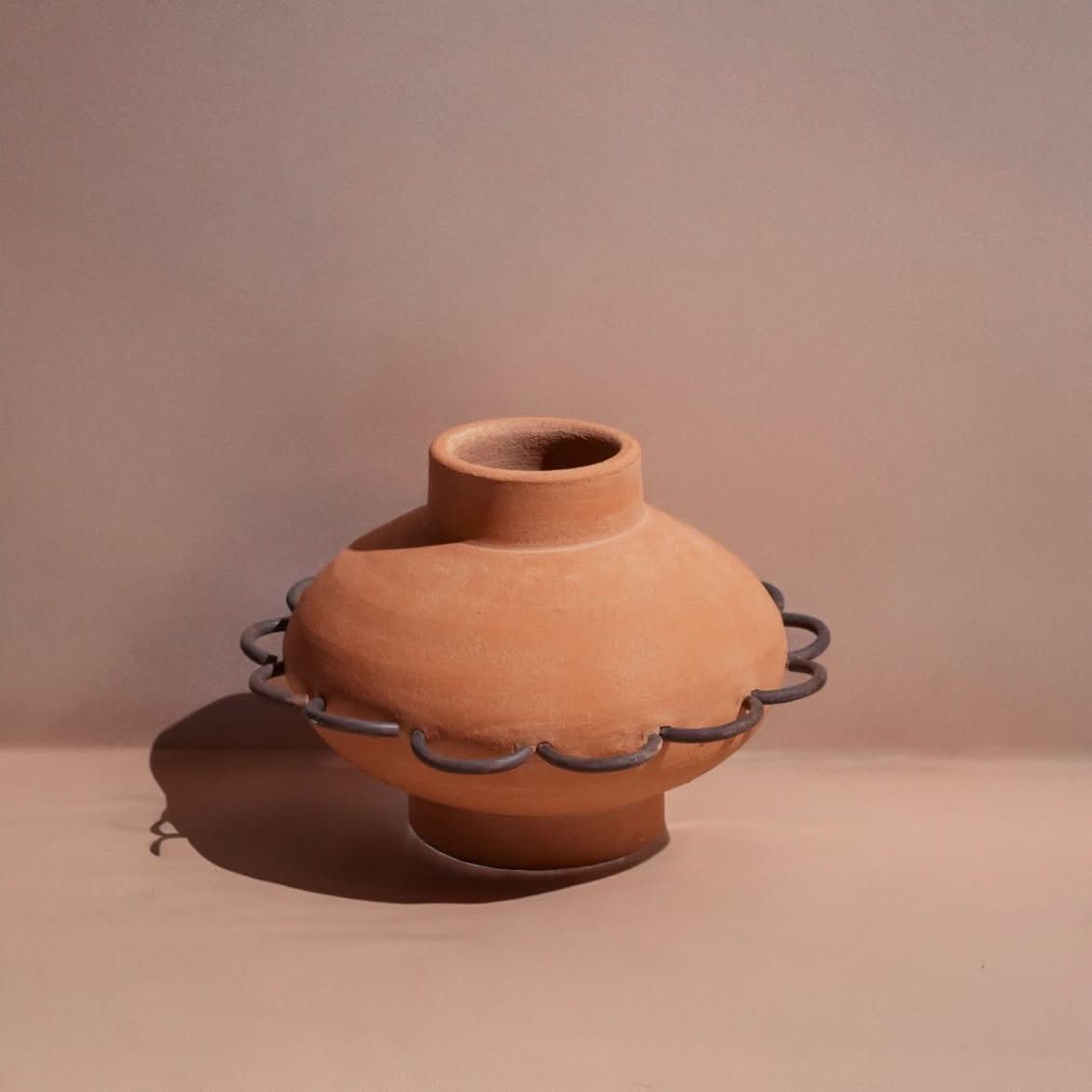 Eli Terracotta Vessel by Diego Olivero Studio - Cultheir
