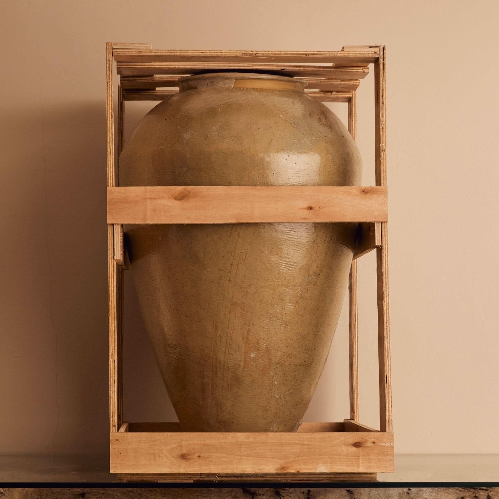 Green Toned Large Water Vessel - Cultheir