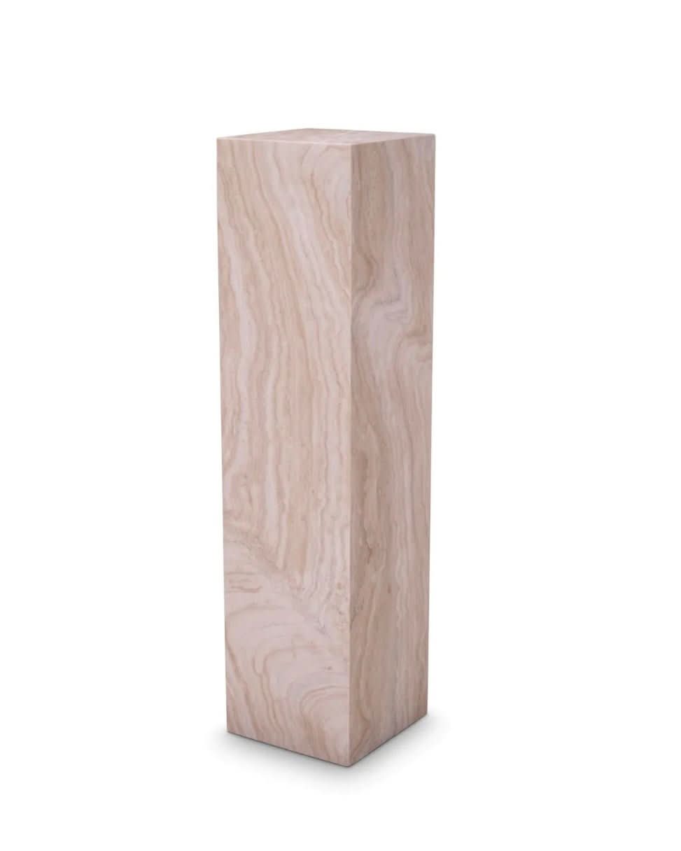 Honed Travertine Column Large - Cultheir