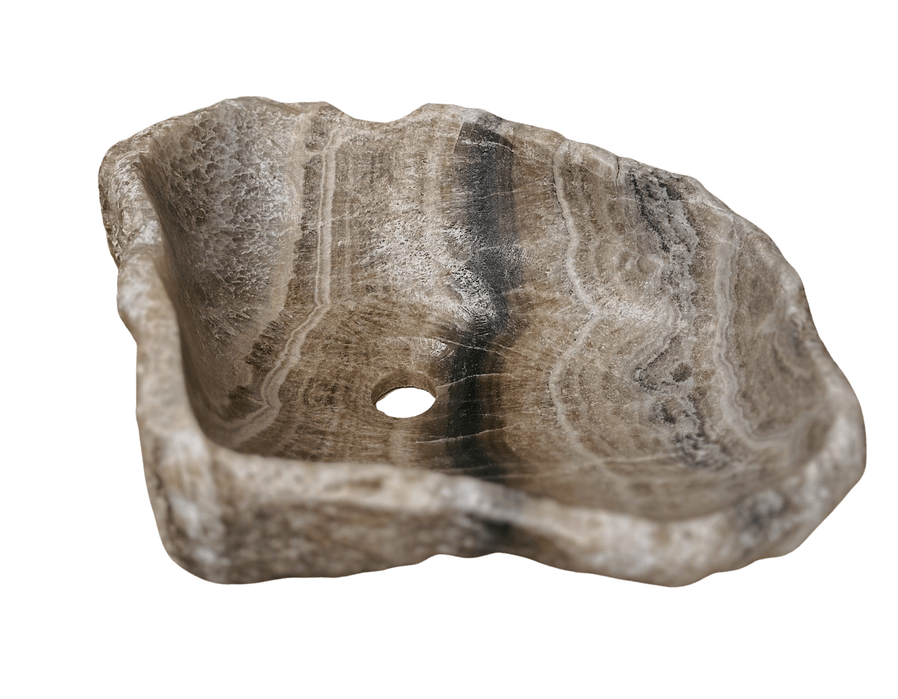 Monolith Onyx Stone Sinks - Beige, Brown, Red, White - Cultheir