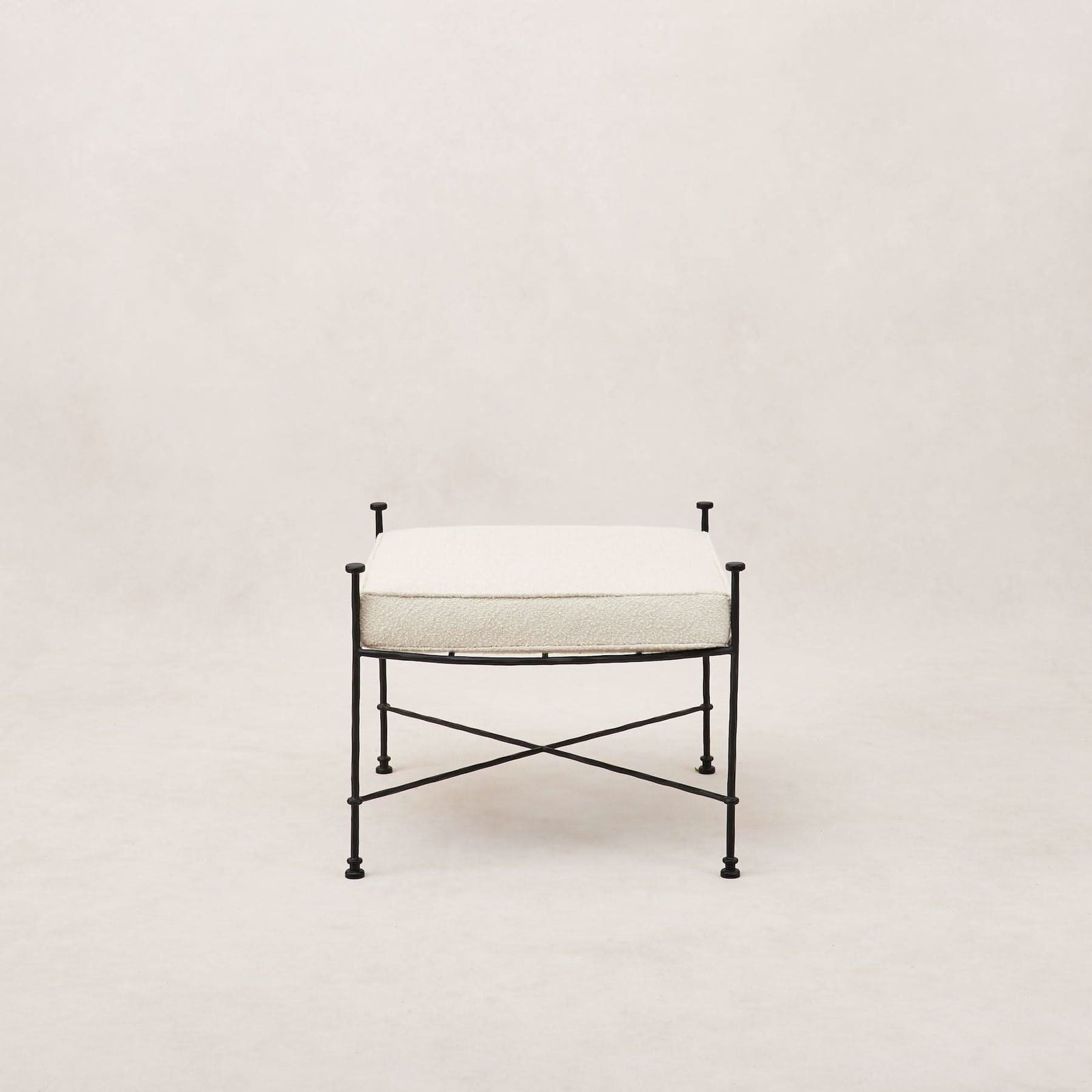 Provence Outdoor Ottoman - Boucle - Cultheir