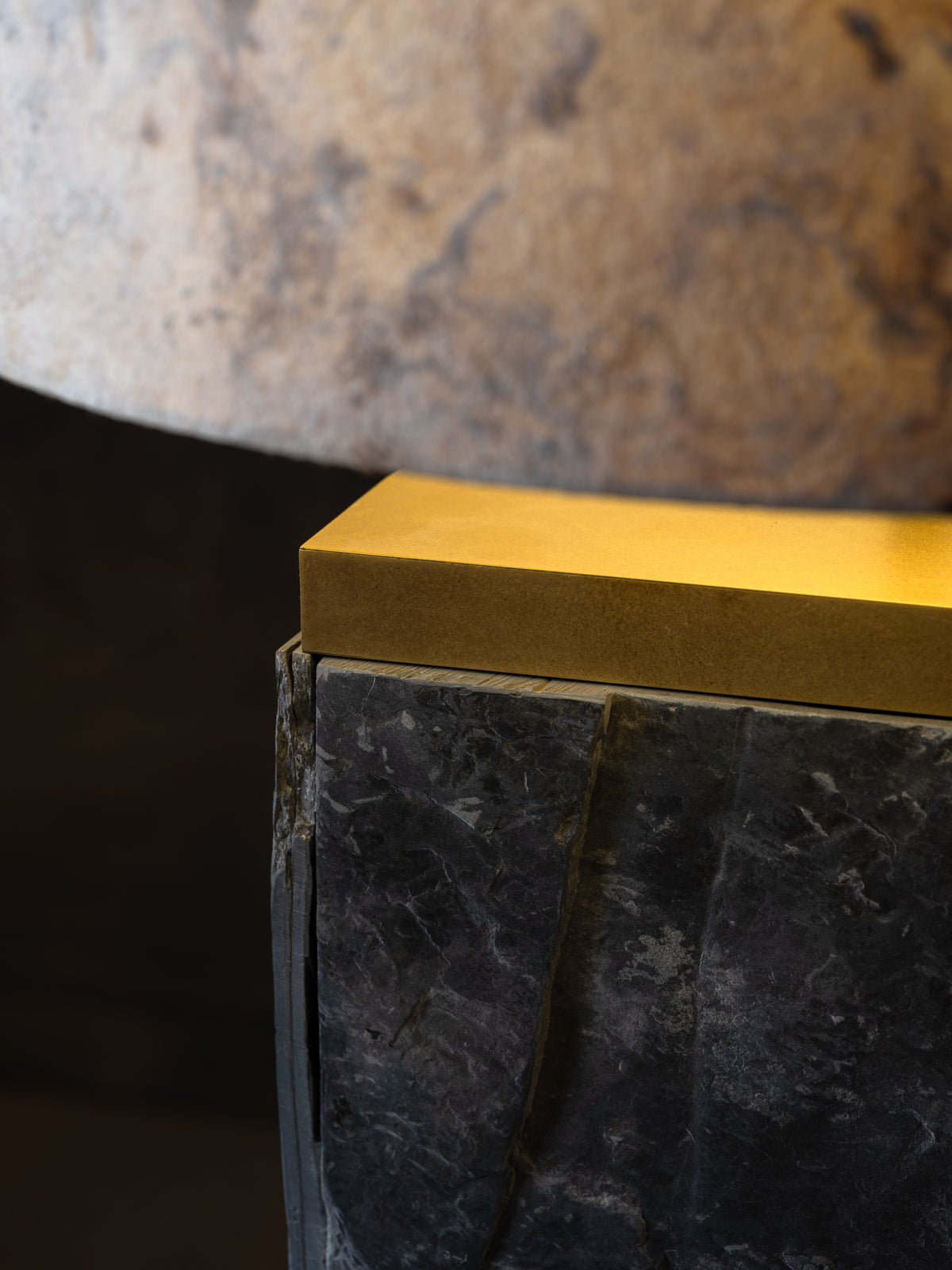 Laja Floor Lamp - detail view showing craftsmanship