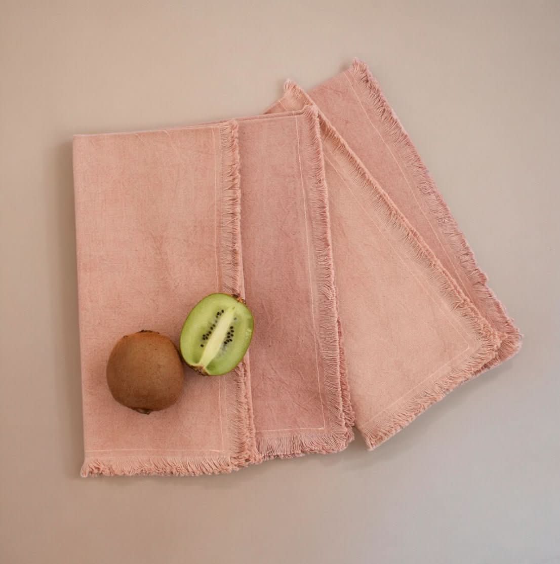 Rose Cotton Napkins (Set of 4) - Cultheir