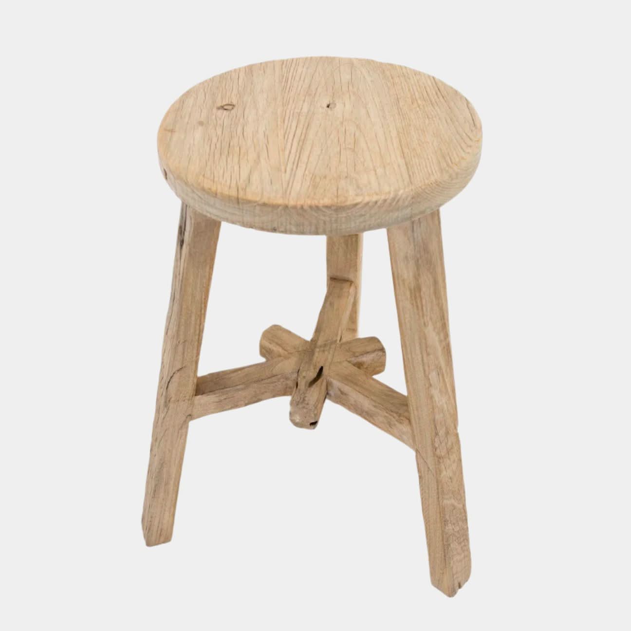 Round Elm Stool - Cultheir