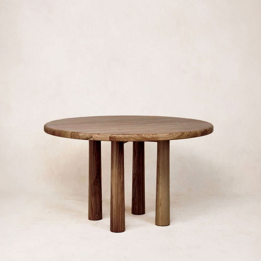 Round Topa Topa Dining Table - Mocha - Cultheir