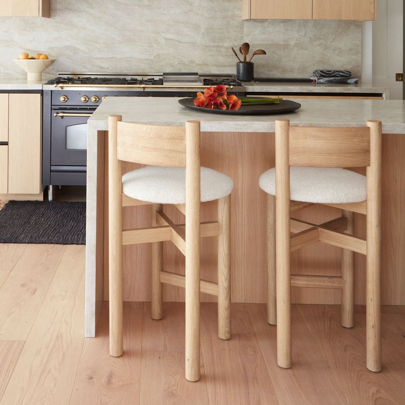 Teddy Counter Stool - Natural - Cultheir