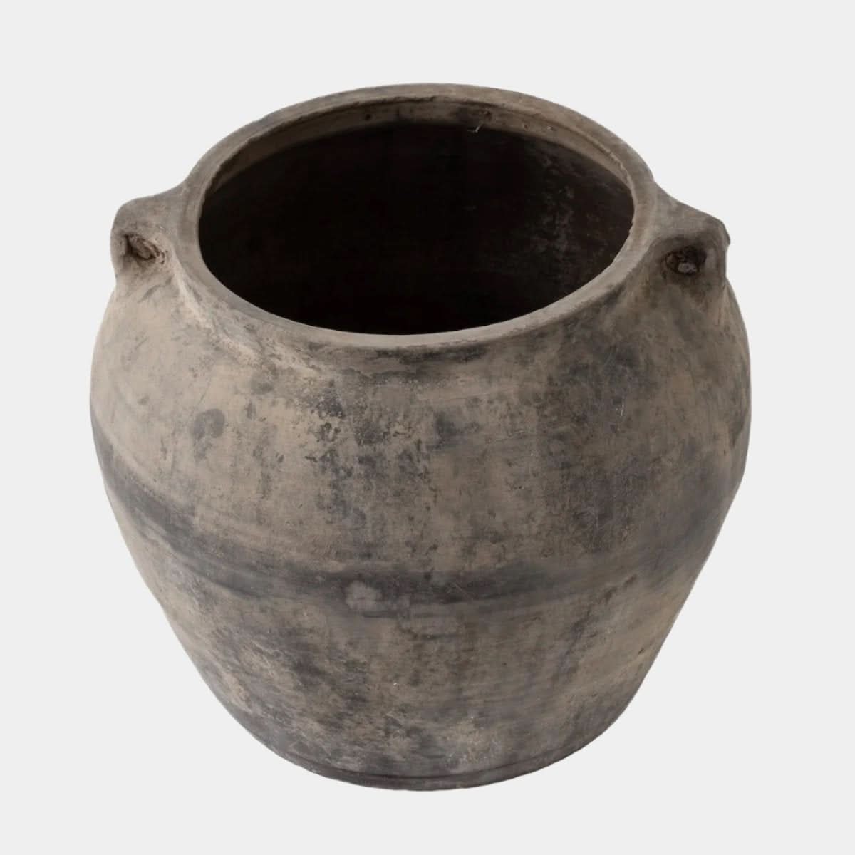 Vintage Grey Two Handle Pot - Cultheir